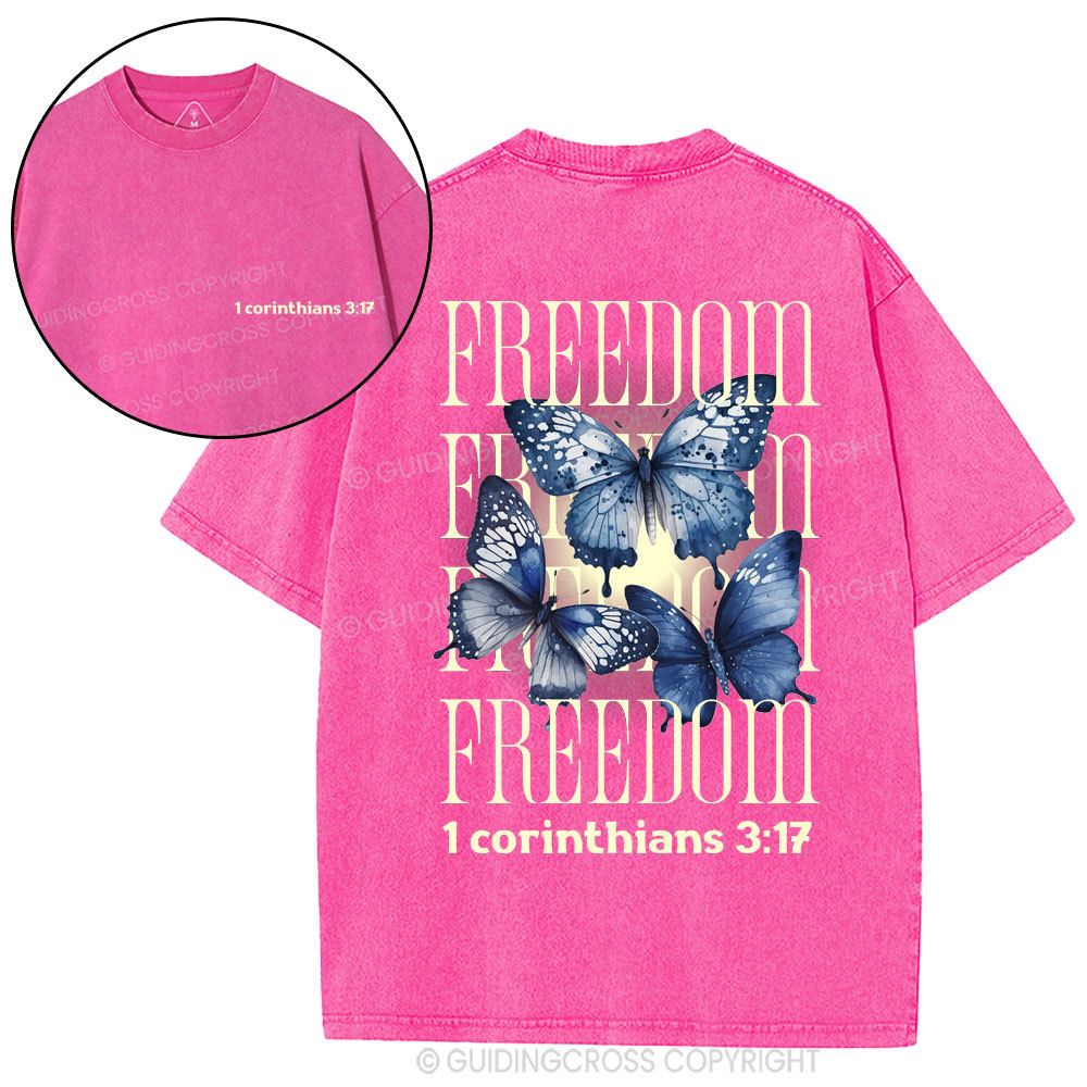 Freedom Christian Washed T-Shirt