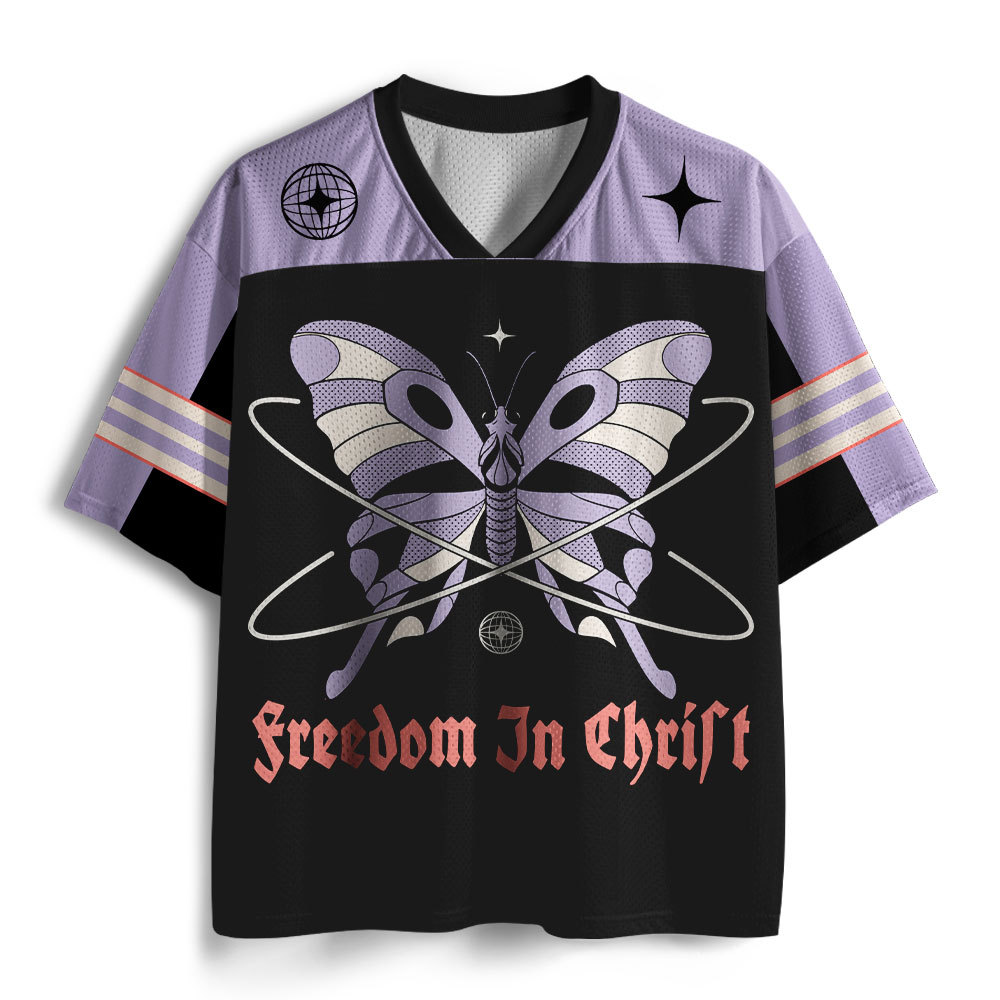 Freedom In Christ Christian Mesh Jersey