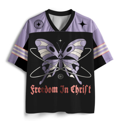Freedom In Christ Christian Mesh Jersey