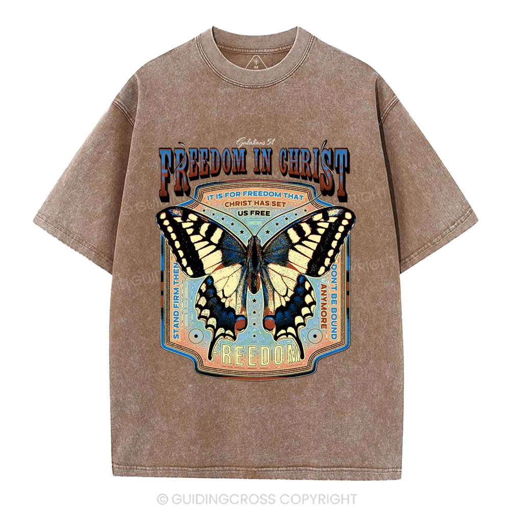 New-Sample Christian Washed T-Shirt Sale - GuidingCross