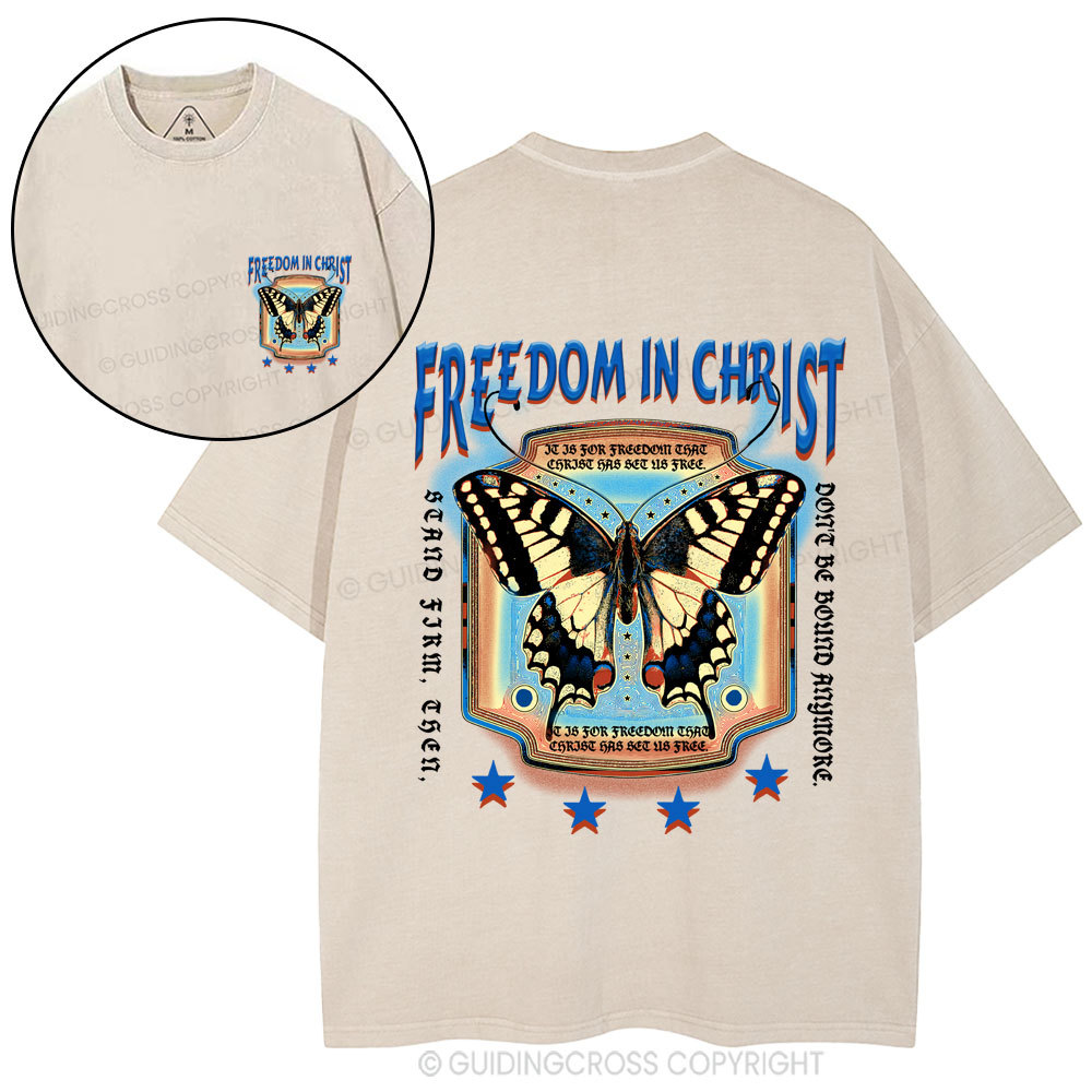 New-Sample Christian Washed T-Shirt Sale - GuidingCross