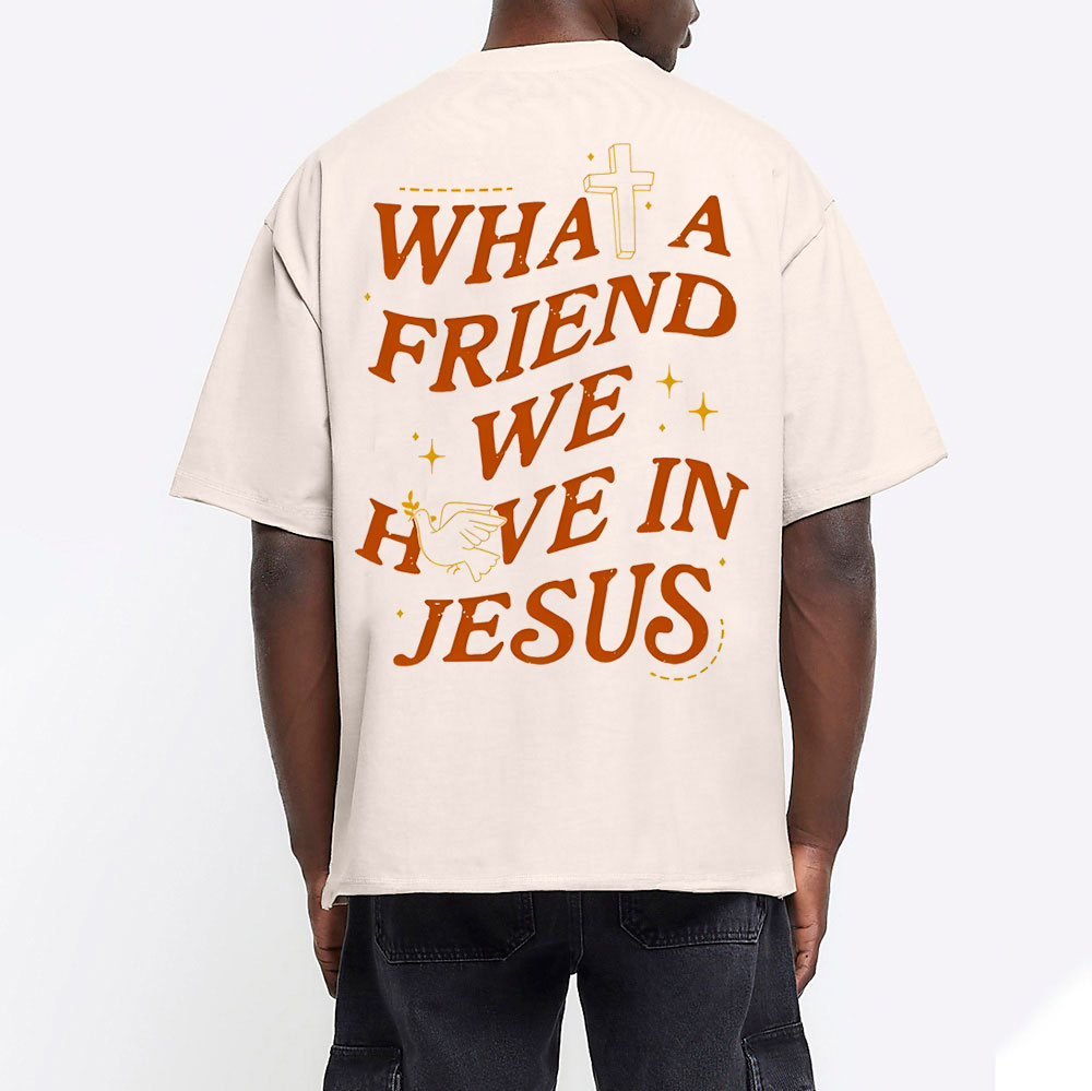 Friends Of Jesus Christian Washed T-Shirt