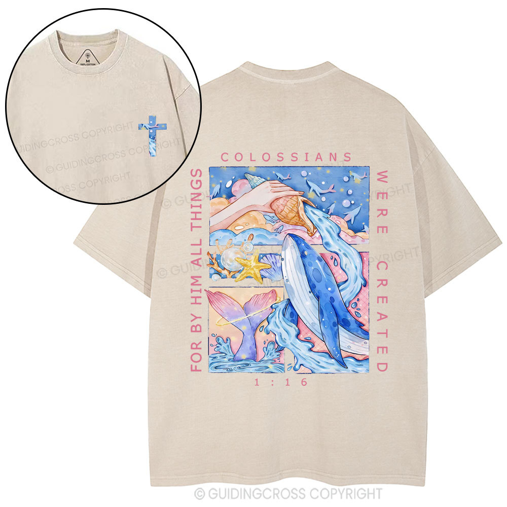 New-Sample Christian Washed T-Shirt Sale - GuidingCross