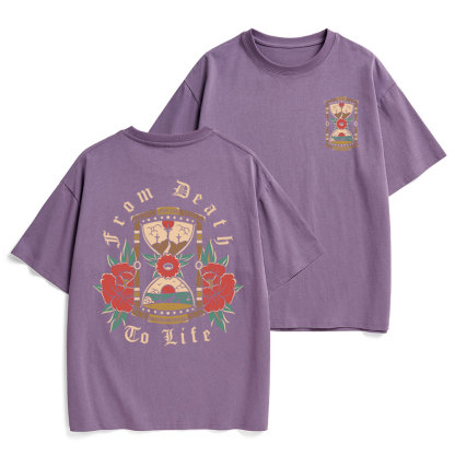 From Death To Life Christian Heavy Cotton T-Shirt