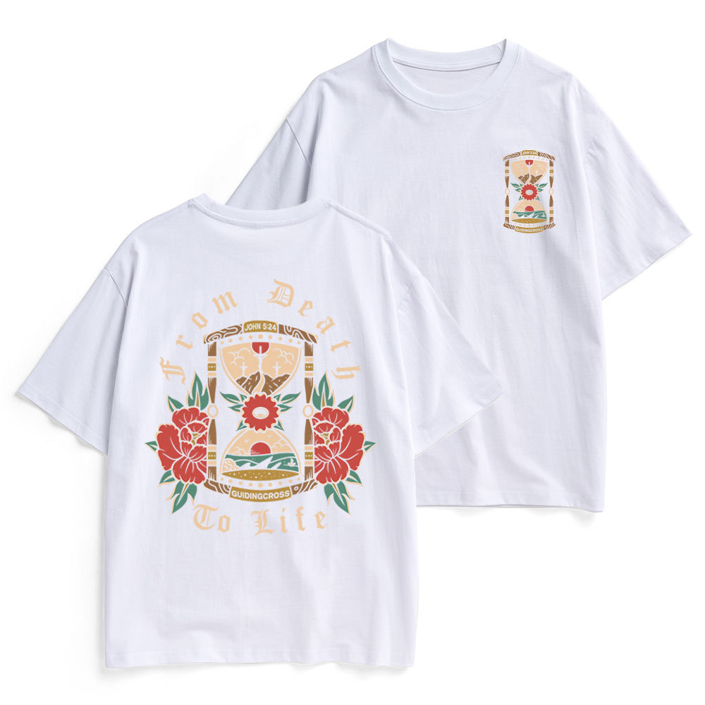 From Death To Life Christian Heavy Cotton T-Shirt