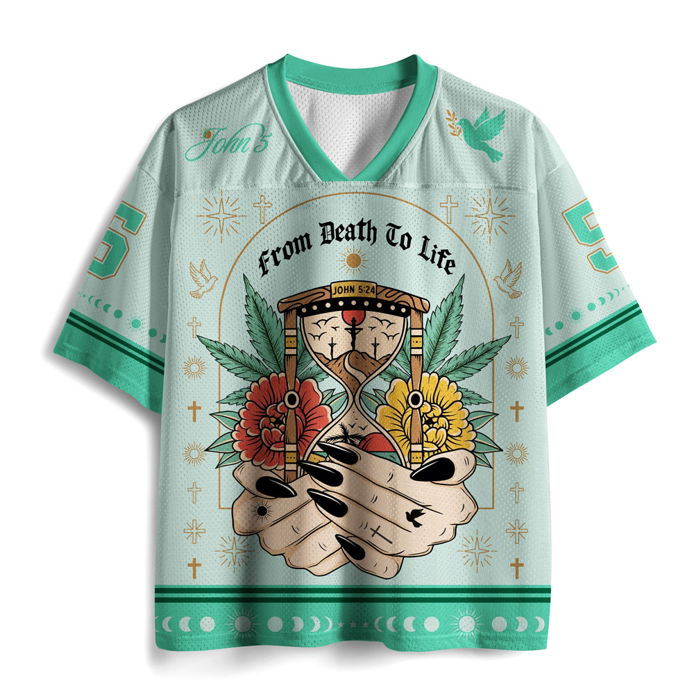 From Death To Life Christian Mesh Jersey