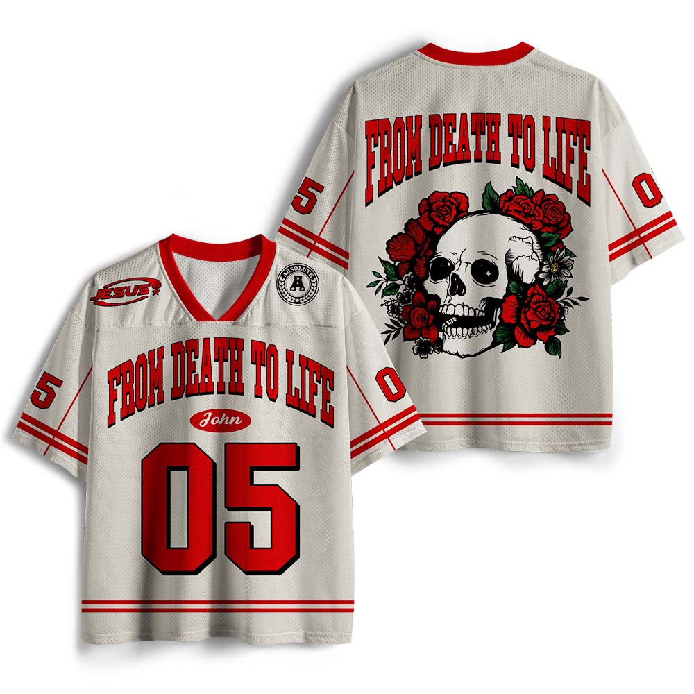 From Death To Life Christian Mesh Jersey