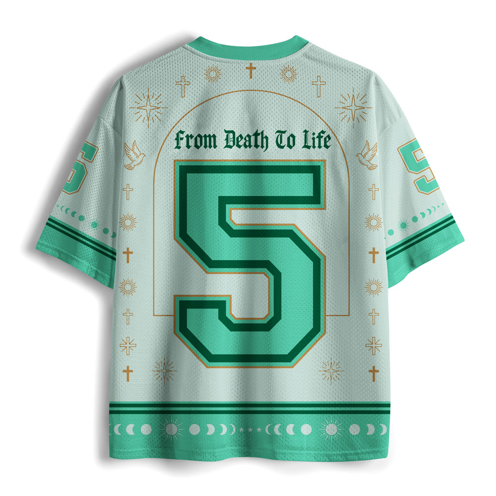 From Death To Life Christian Mesh Jersey