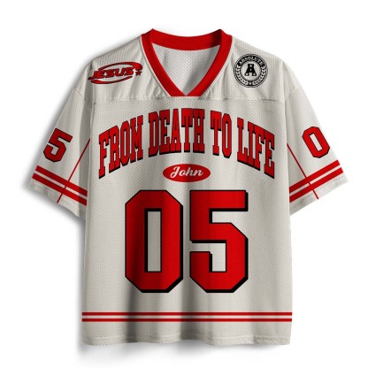 From Death To Life Christian Mesh Jersey