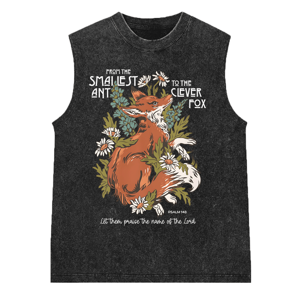 YHWH Christian Washed Sleeveless Tee Sale-GuidingCross