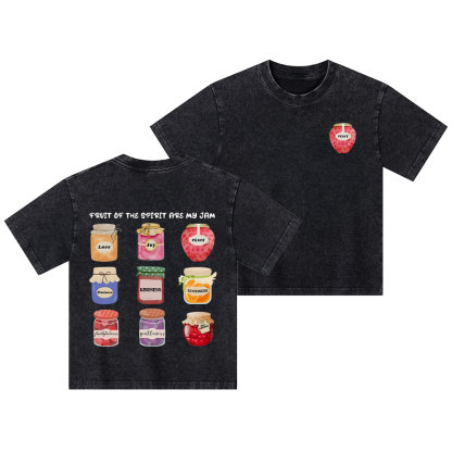 Fruit Of The Spirit Christian Kid Washed T-Shirt