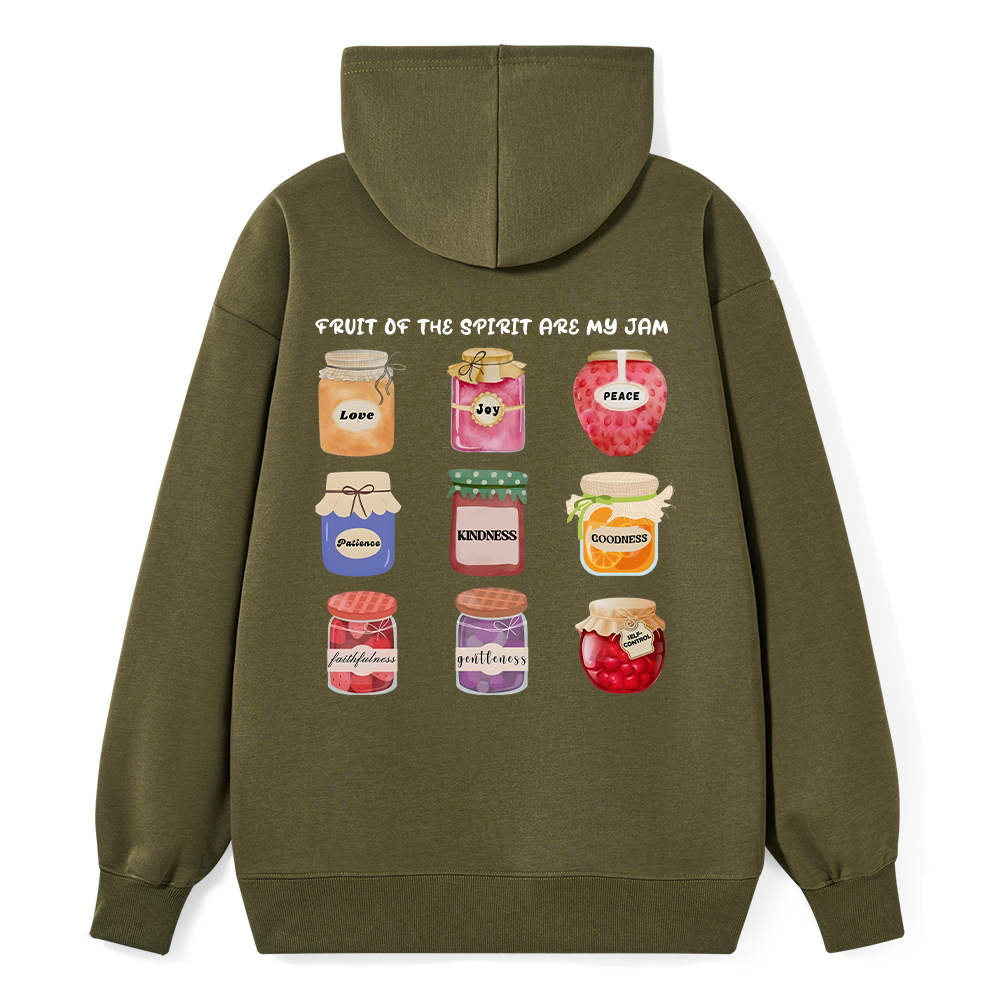 Fruit Of The Spirit Are My Jam Christian Classic Hoodie