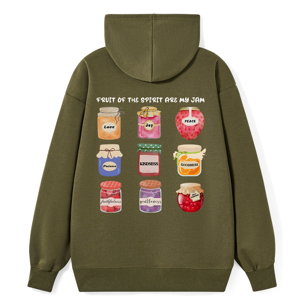 Fruit Of The Spirit Are My Jam Christian Classic Hoodie