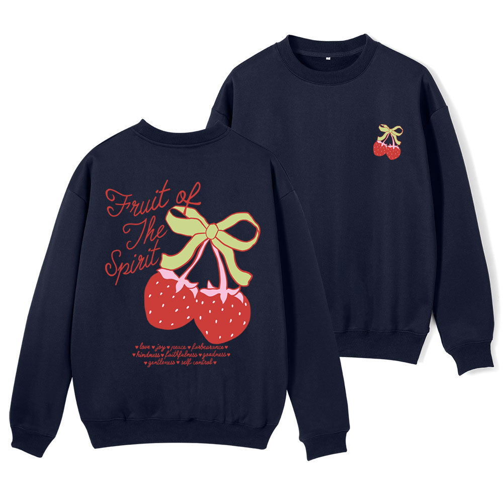 Fruit Of The Spirit Christian Fleece Sweatshirt