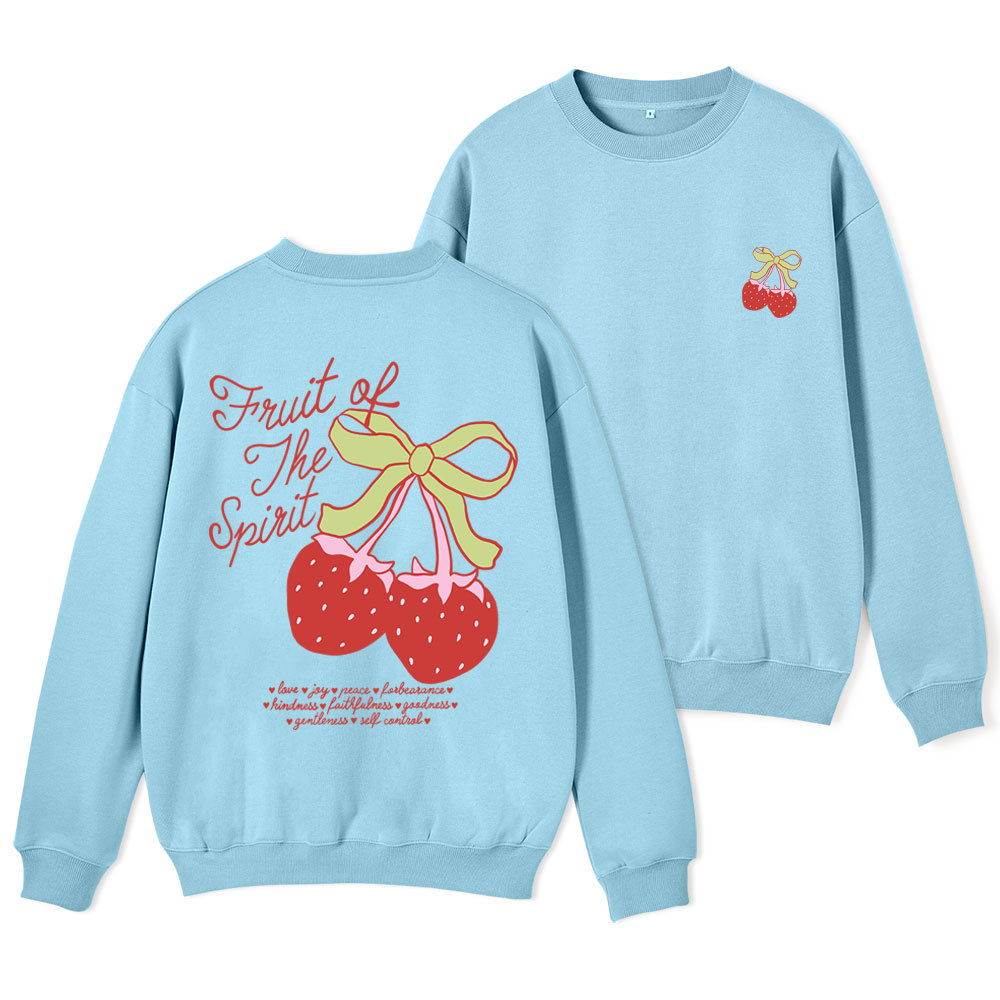 Fruit Of The Spirit Christian Fleece Sweatshirt