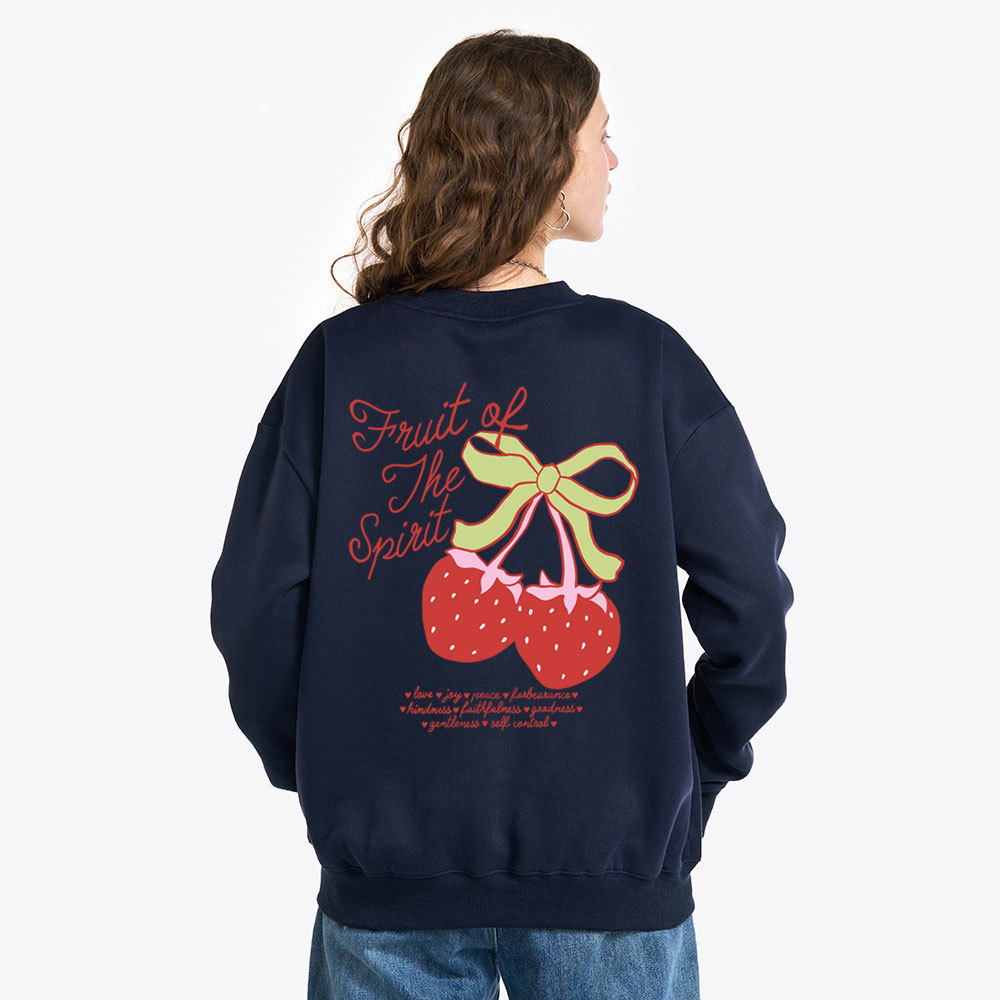 Fruit Of The Spirit Christian Fleece Sweatshirt