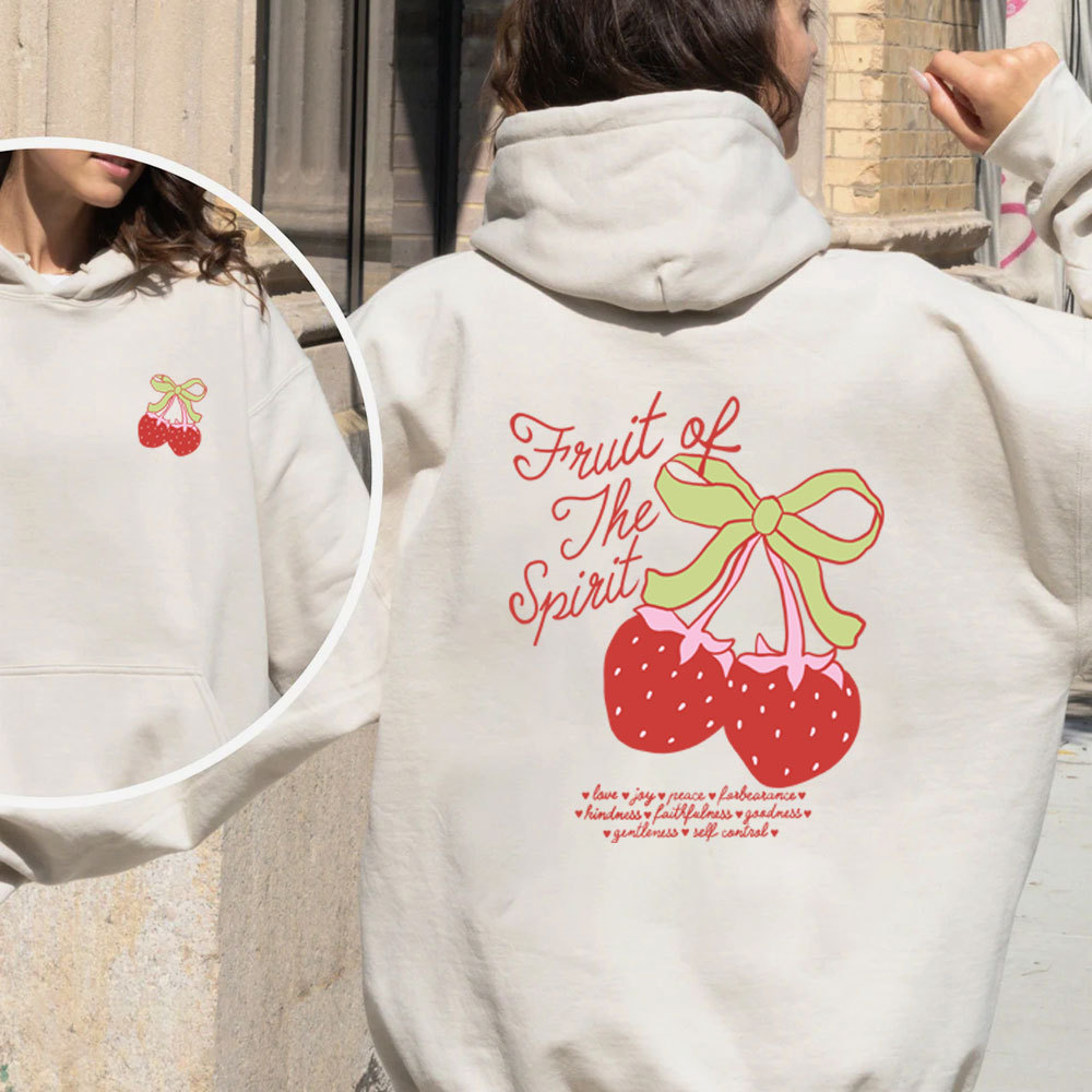 Fruit Of The Spirit Christian Fleece Hoodie Set