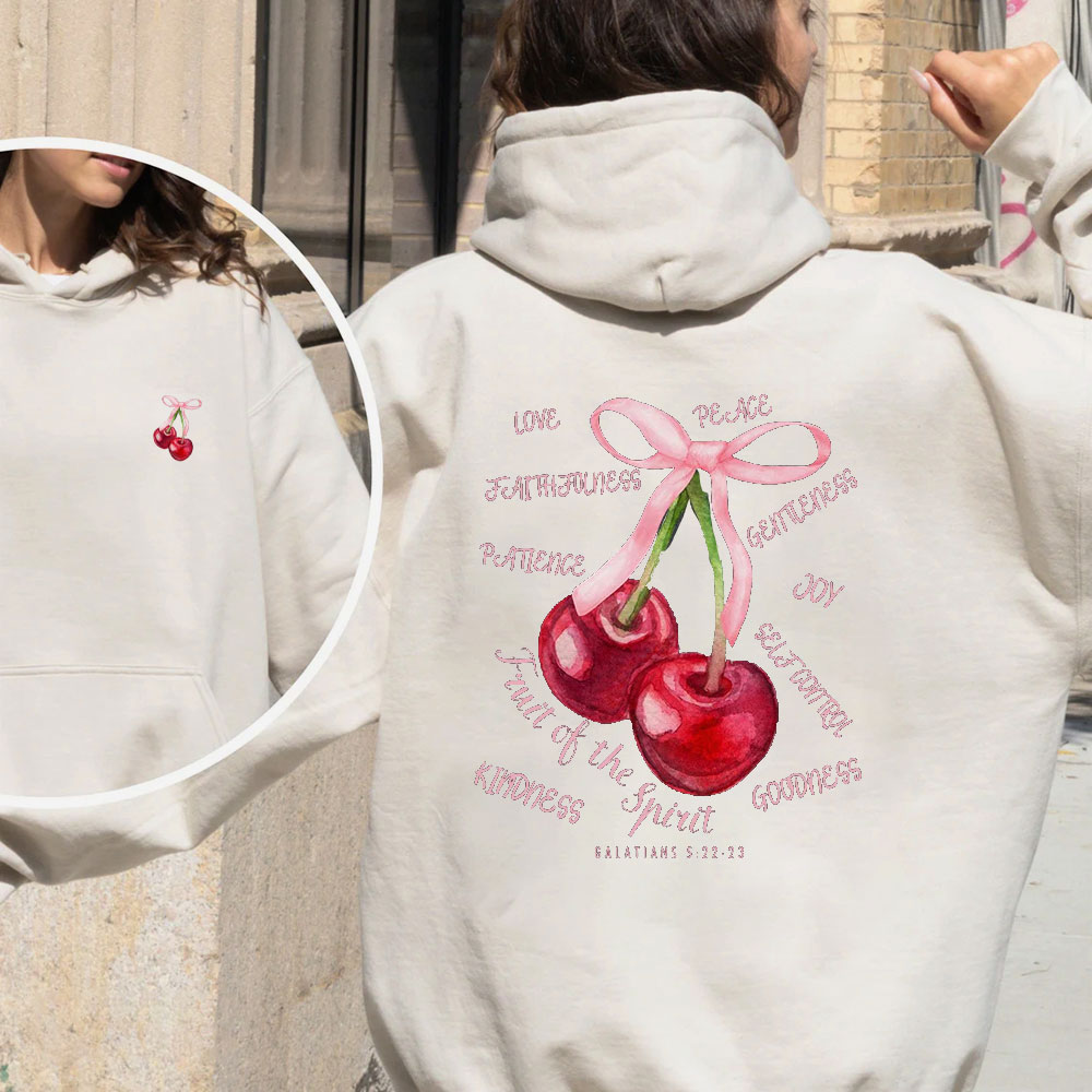 Fruit Of The Spirit Christian Fleece Hoodie Set