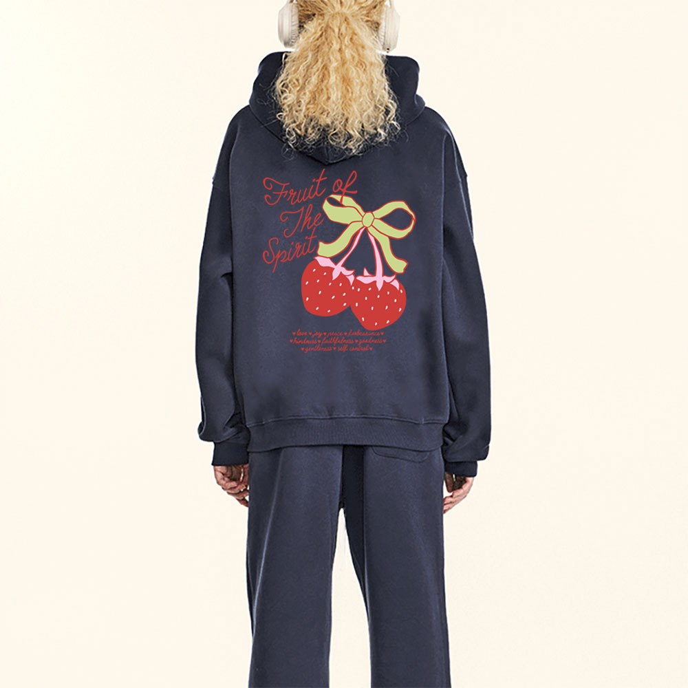 Fruit Of The Spirit Christian Fleece Hoodie Set