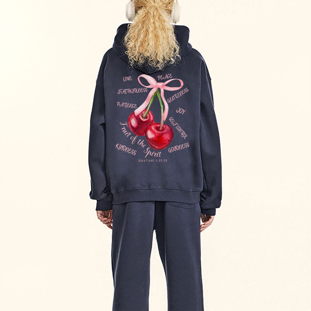 Fruit Of The Spirit Christian Fleece Hoodie Set