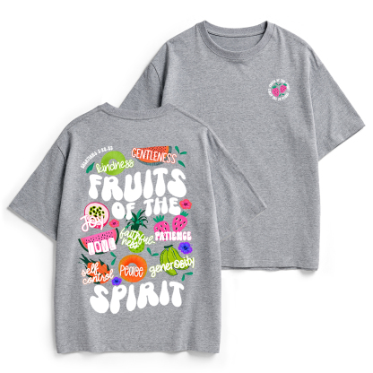 Fruit Of The Spirit Christian Heavy Cotton T-Shirt