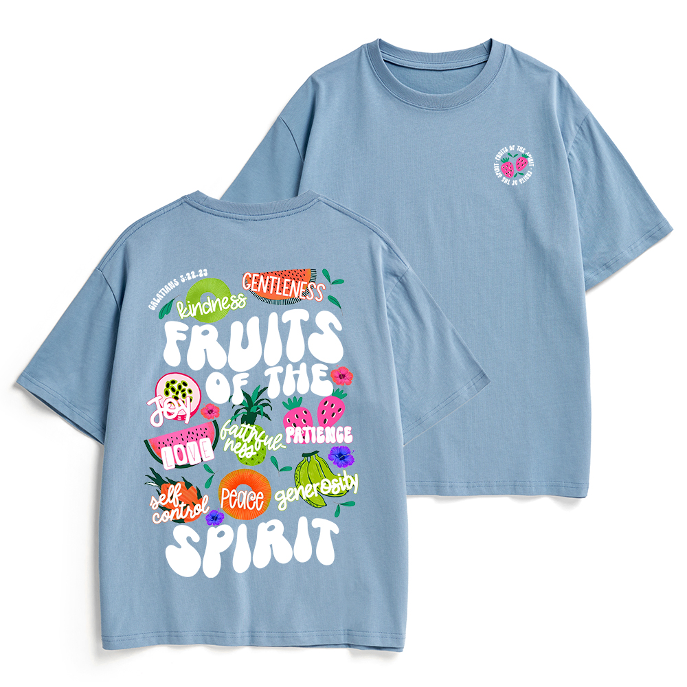 Fruit Of The Spirit Christian Heavy Cotton T-Shirt
