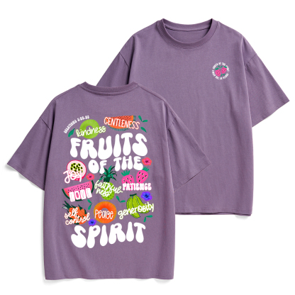 Fruit Of The Spirit Christian Heavy Cotton T-Shirt