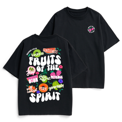Fruit Of The Spirit Christian Heavy Cotton T-Shirt