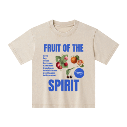 Fruit Of The Spirit Christian Kid Washed T-Shirt