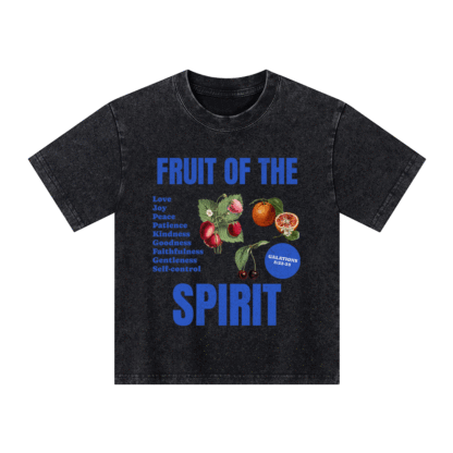 Fruit Of The Spirit Christian Kid Washed T-Shirt