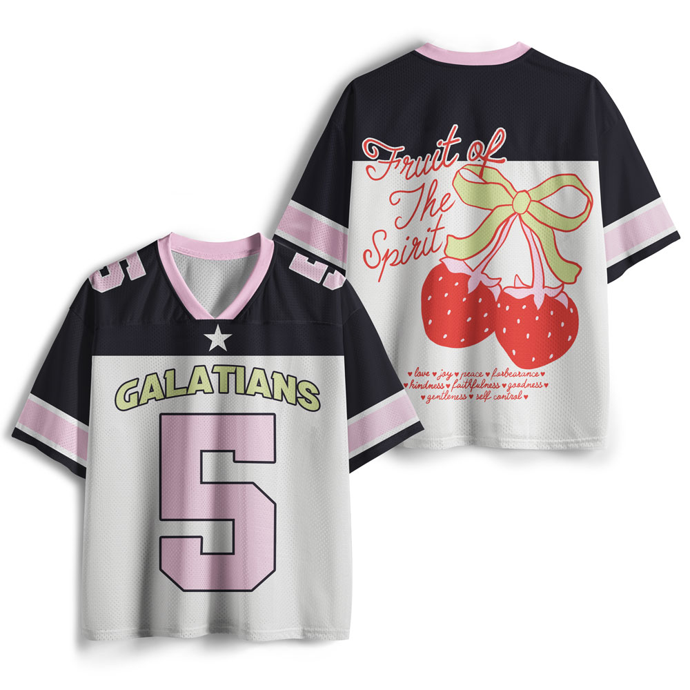 Fruit Of The Spirit Christian Mesh Jersey
