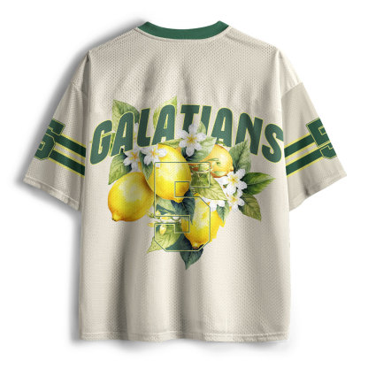 Fruit  Of The Spirit Christian Mesh Jersey