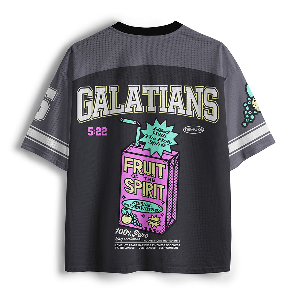 Fruit Of The Spirit Christian Mesh Jersey