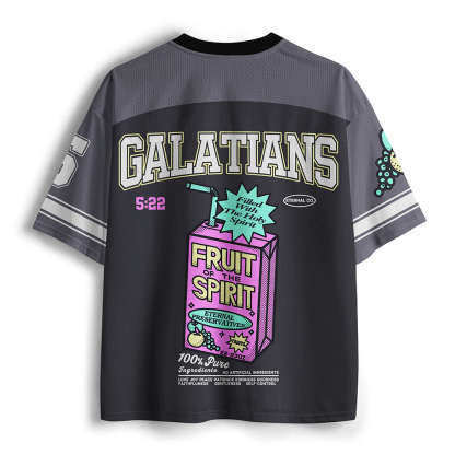 Fruit Of The Spirit Christian Mesh Jersey