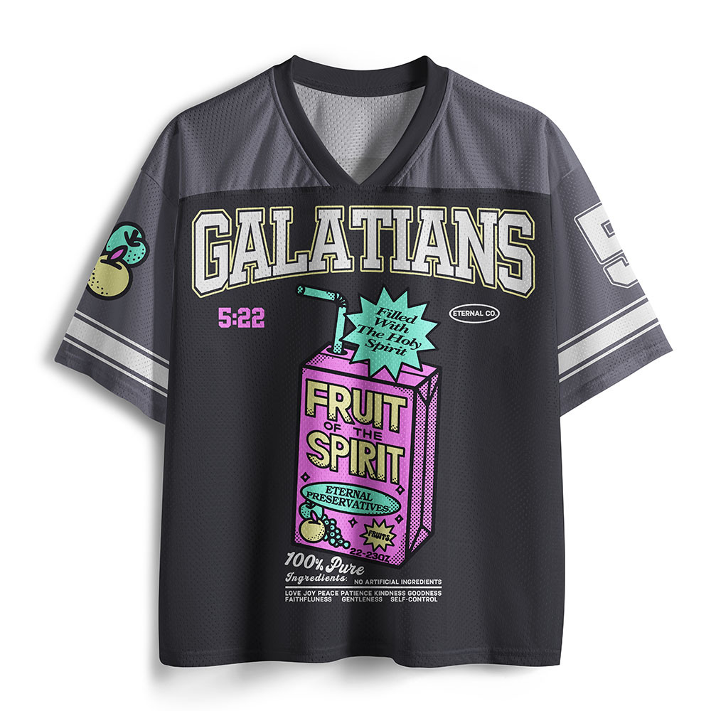 Fruit Of The Spirit Christian Mesh Jersey