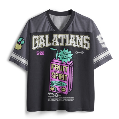 Fruit Of The Spirit Christian Mesh Jersey