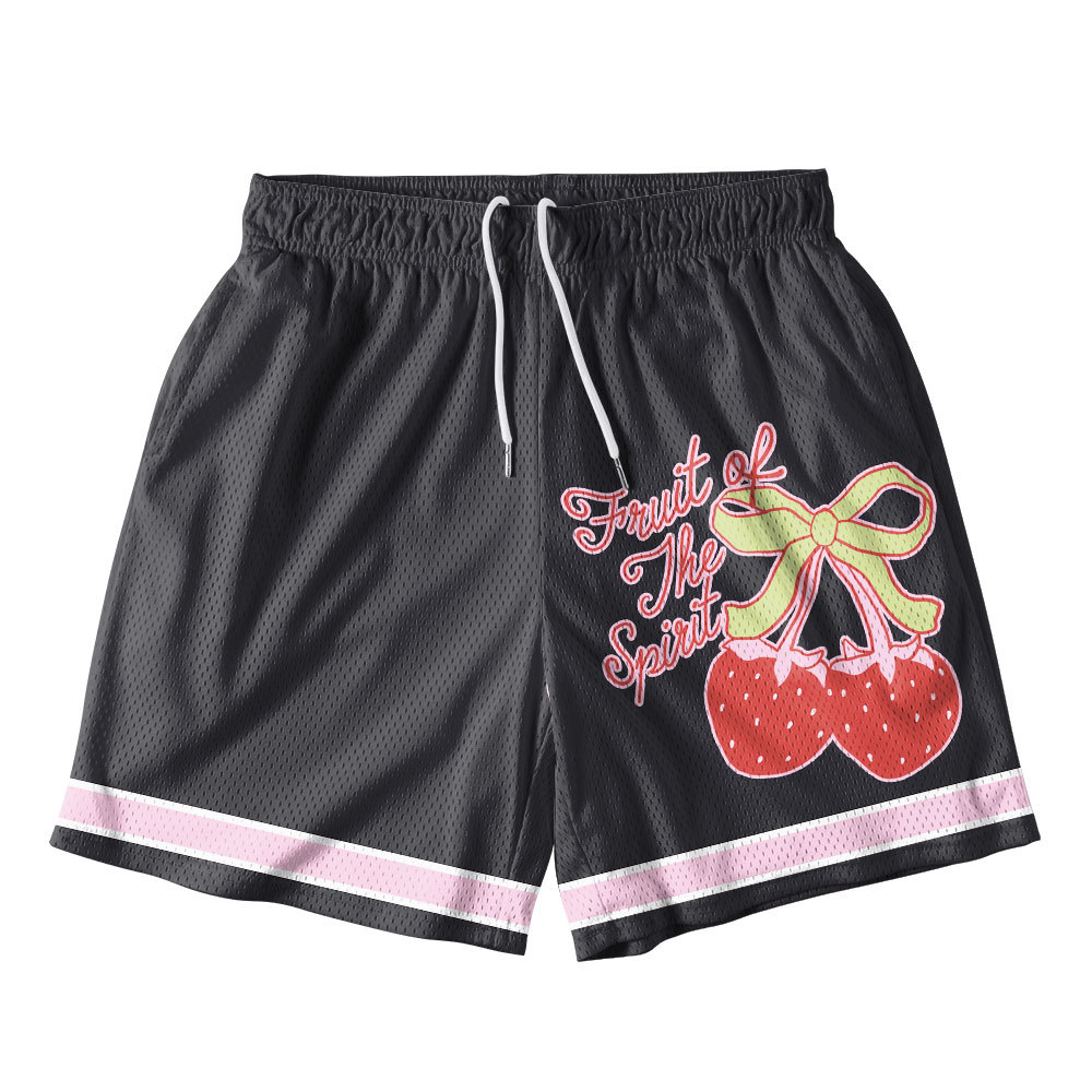 Fruit Of The Spirit Christian Mesh Shorts