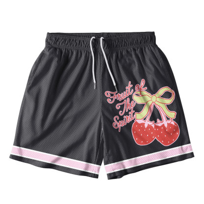 Fruit Of The Spirit Christian Mesh Shorts
