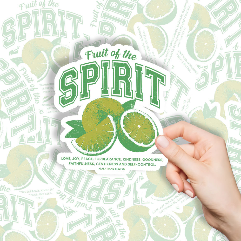 Fruit Of The Spirit Christian Stickers