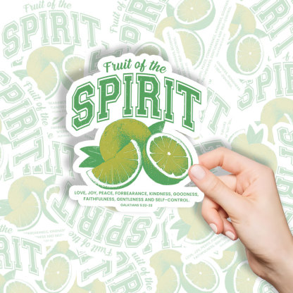 Fruit Of The Spirit Christian Stickers