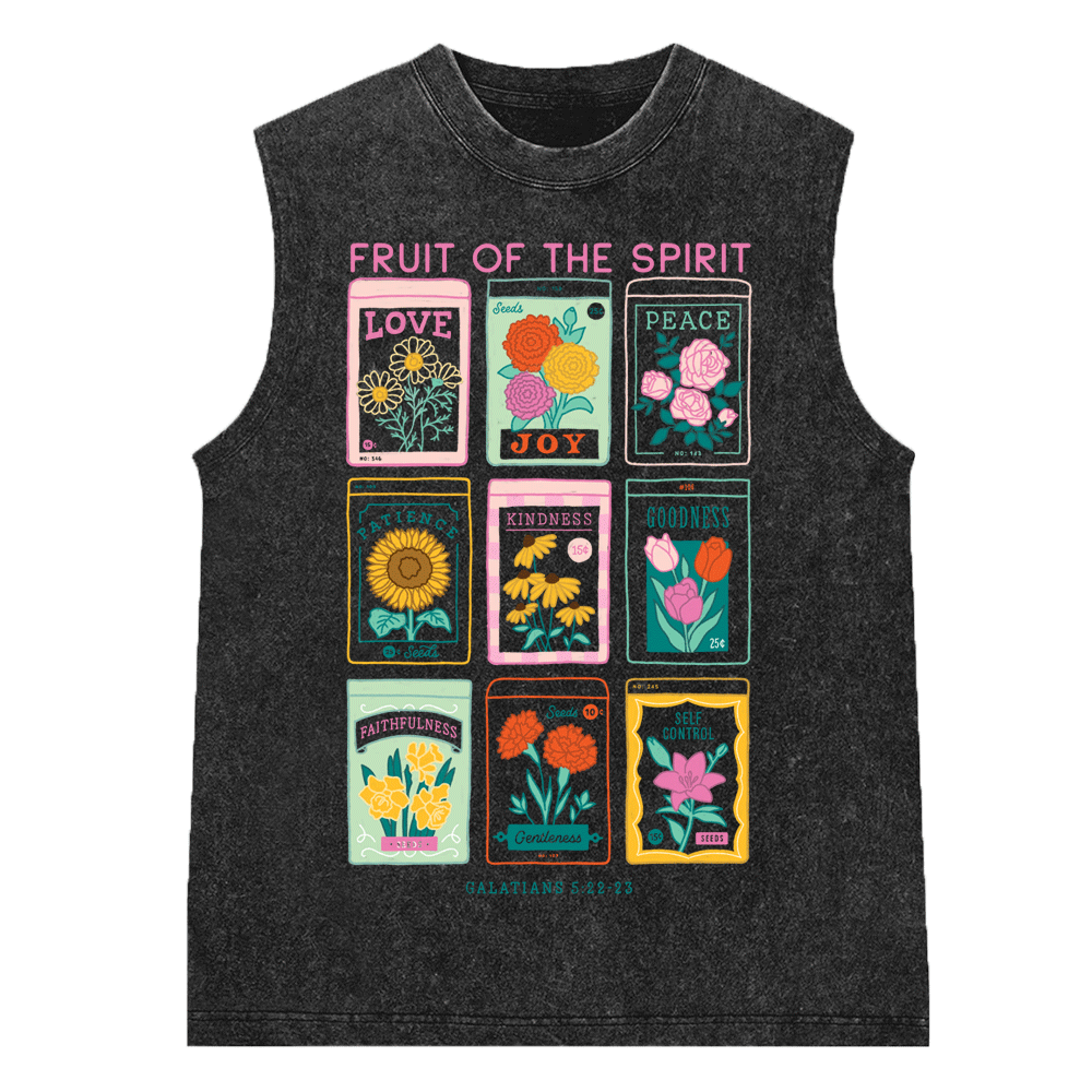 Kind Words Are Like Honey Christian Washed Sleeveless Tee Sale-GuidingCross