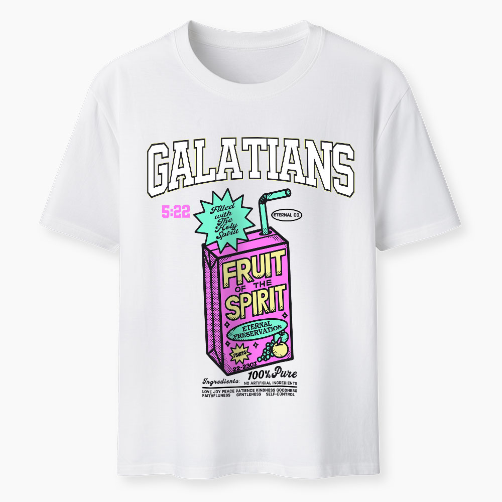 Fruit Of The Spirit Christian Washed T-Shirt