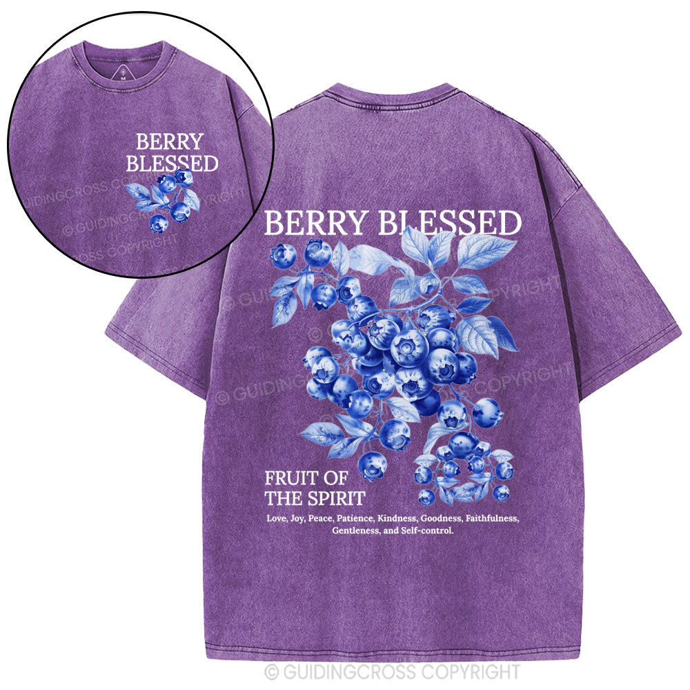 Fruit Of The Spirit Christian Washed T-Shirt