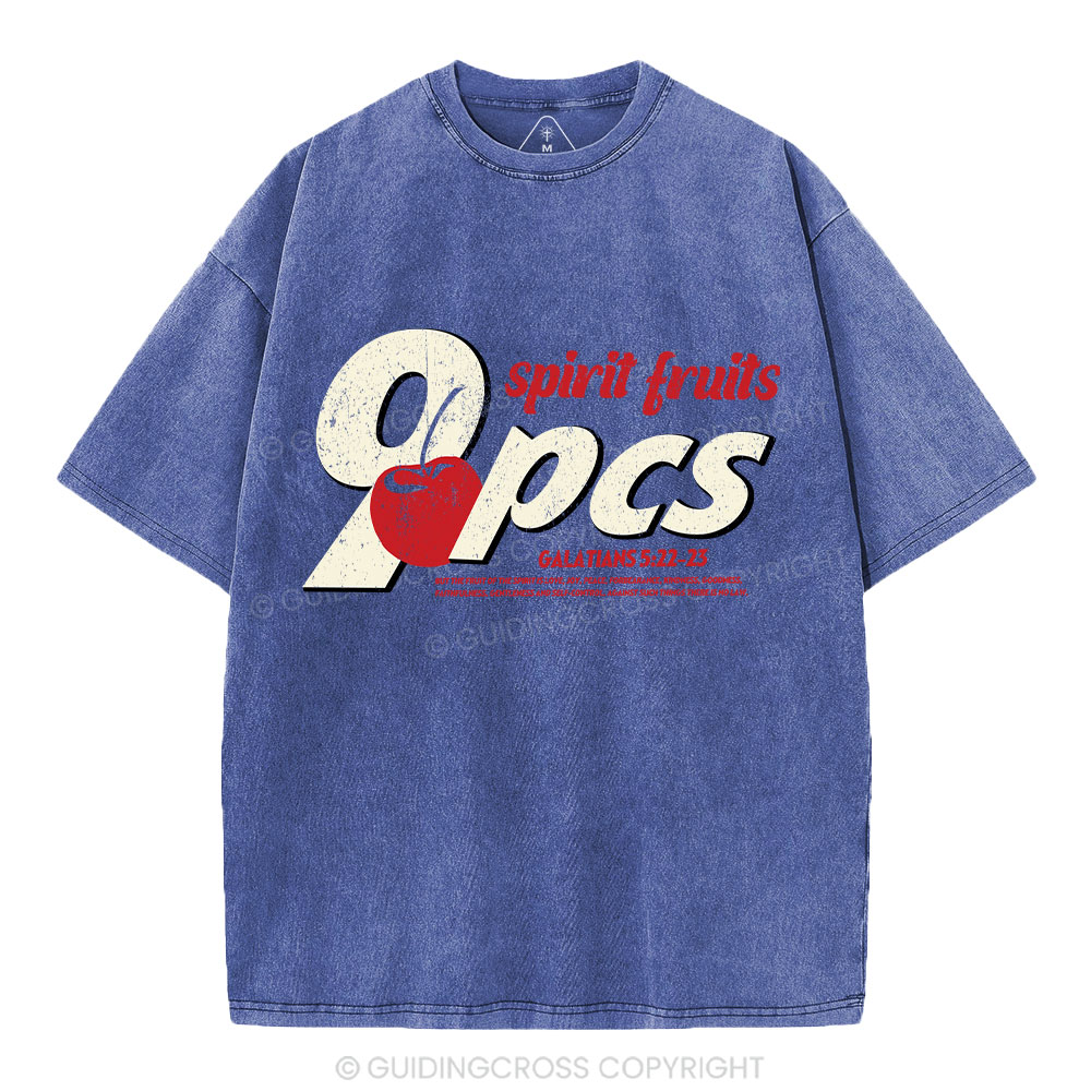 Fruit Of The Spirit Christian Washed T-Shirt