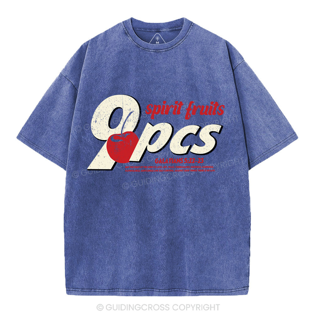 Fruit Of The Spirit Christian Washed T-Shirt