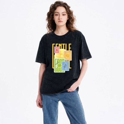 Fruit Of The Spirit Christian Washed T-Shirt