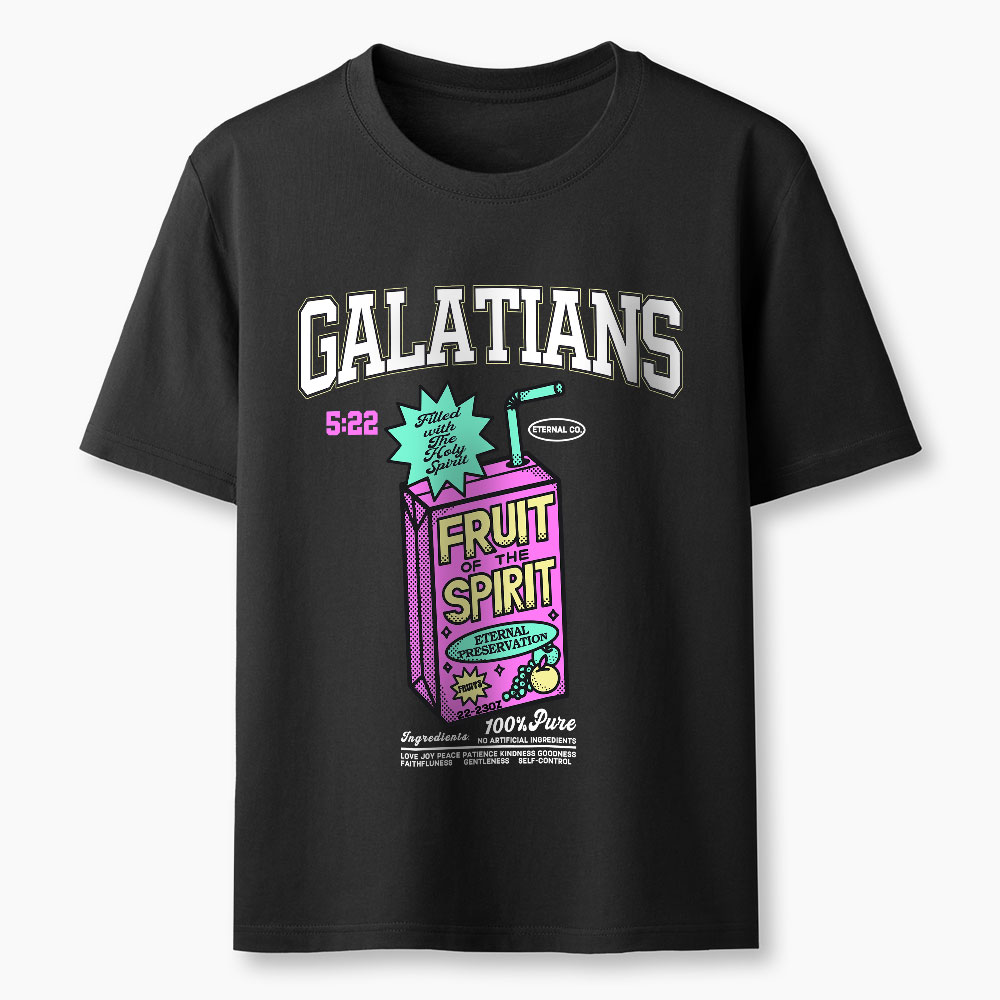 Fruit Of The Spirit Christian Washed T-Shirt