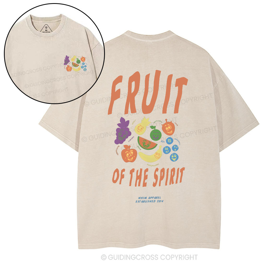 Spirit Of God Christian Washed T-Shirt