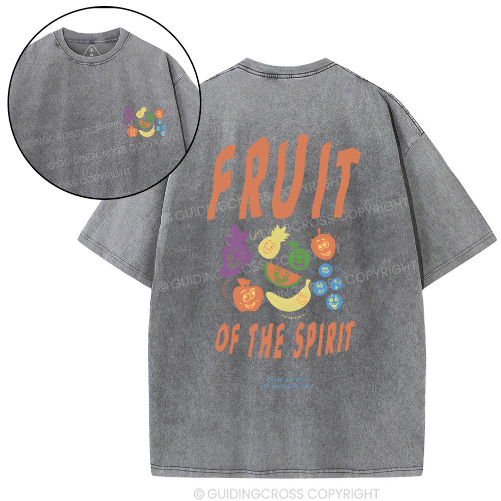 Spirit Of God Christian Washed T-Shirt
