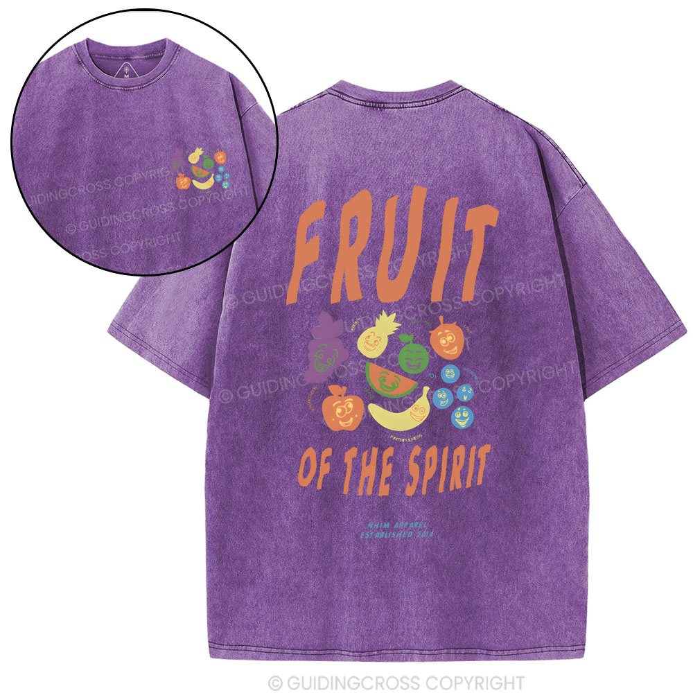 Spirit Of God Christian Washed T-Shirt